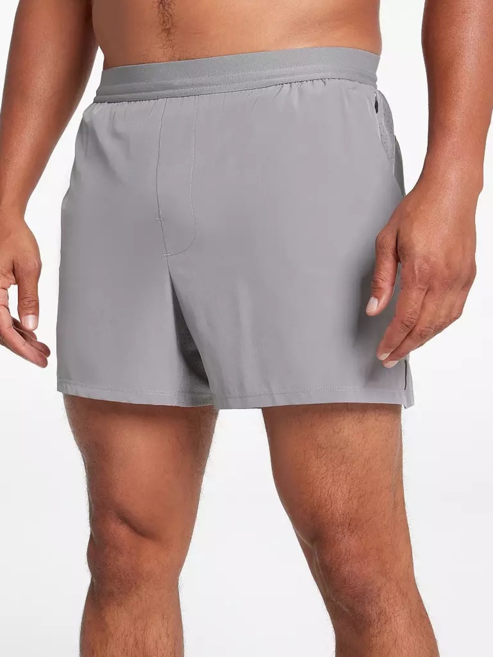 🌻NEW w/tag VRST Men's Relaxed Fit Athletic Shorts XXL Gray 5" Inseam Size XXL
